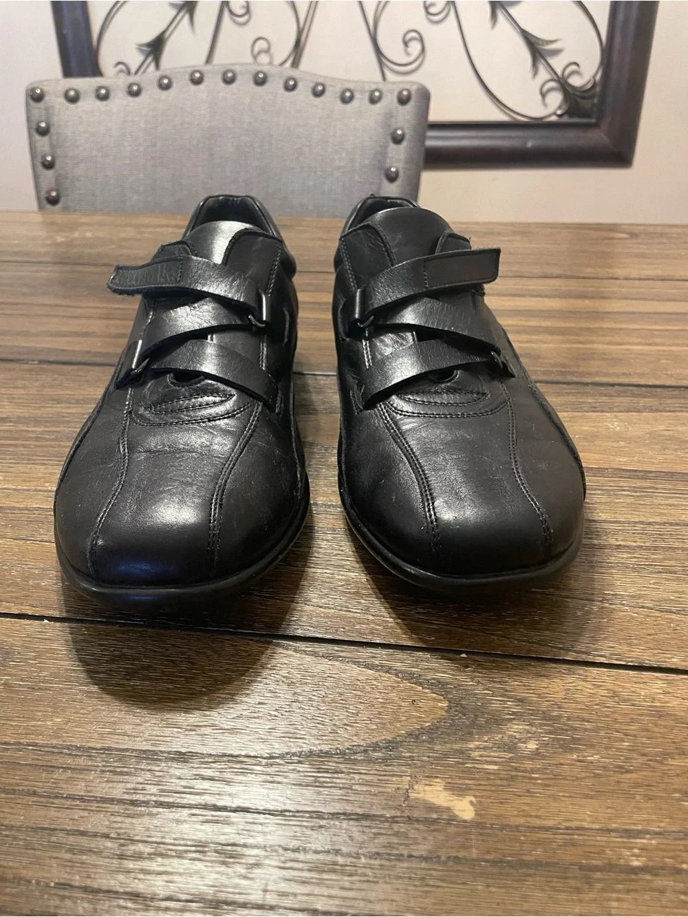 To Boot New York Adam Derrick Mens Size 9.5 Driving Loafer Shoes Black Leather